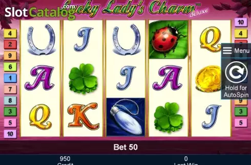 Скрин2. Lucky Lady's Charm deluxe слот