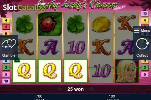 Скрин3. Lucky Lady's Charm deluxe слот
