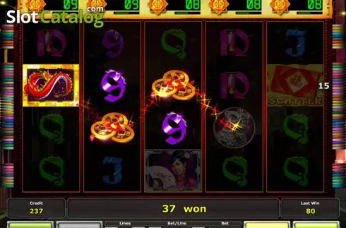Скрин2. Dancing Dragon (GT) слот
