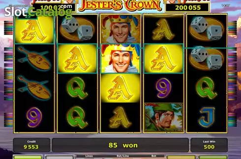 Скрин2. Jester´s Crown slot слот