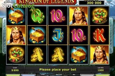 Скрин2. Kingdom of Legends слот