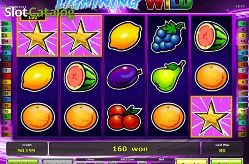 Скрин3. Lightning Wild слот