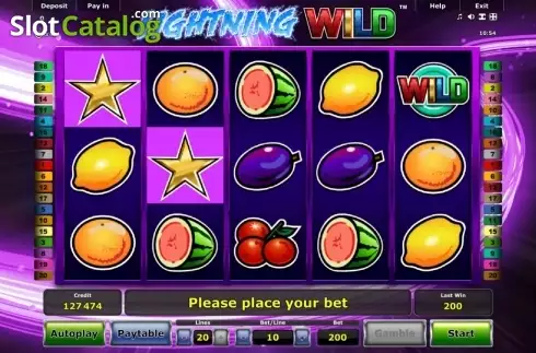 Скрин4. Lightning Wild слот