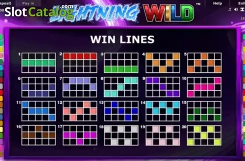 Скрин9. Lightning Wild слот