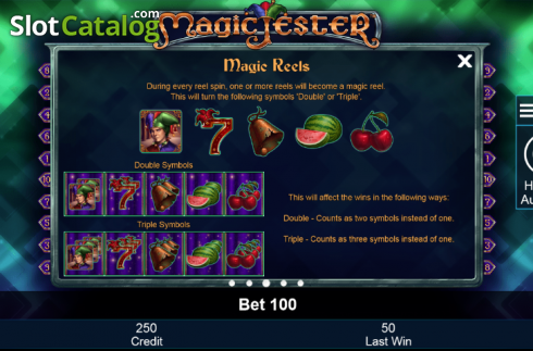 Скрин8. Magic Jester слот