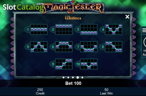 Скрин9. Magic Jester слот
