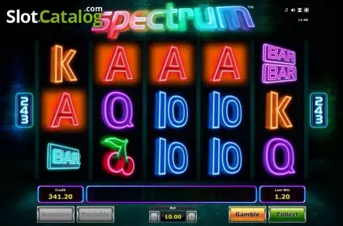 Скрин5. Spectrum (Green Tube) слот