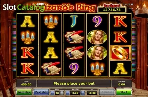Скрин2. Wizard's Ring слот