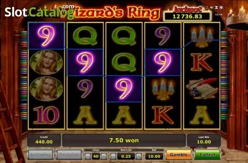 Скрин6. Wizard's Ring слот