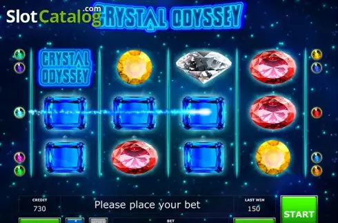 Скрин2. Crystal Odyssey слот