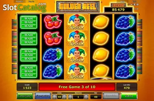 Скрин3. Golden Reel слот