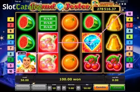 Скрин9. Grand Jester слот