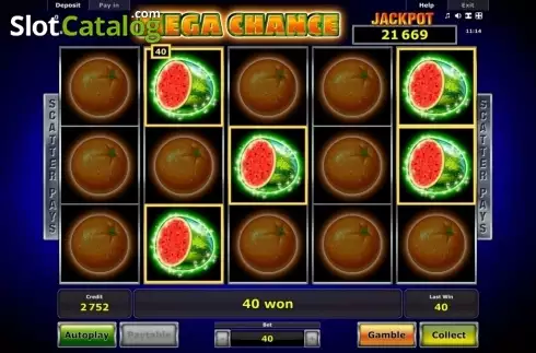 Скрин4. Mega Chance слот