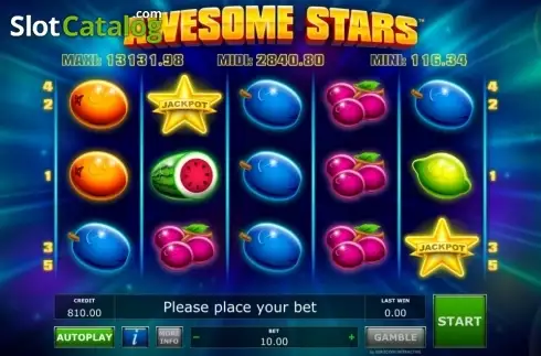 Скрин3. Awesome Stars слот