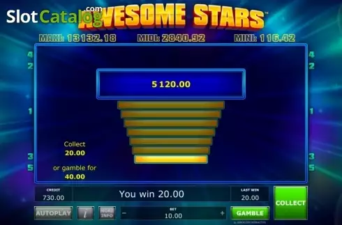 Скрин6. Awesome Stars слот