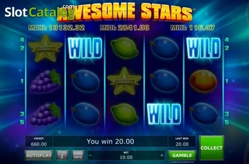 Скрин8. Awesome Stars слот