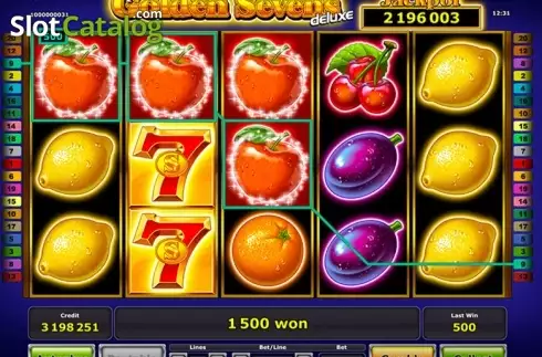 Скрин2. Golden Sevens Deluxe слот