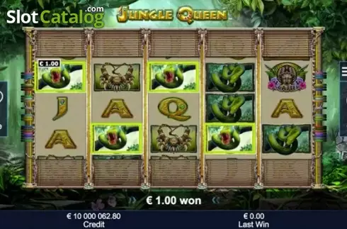 Скрин3. Jungle Queen (Greentube) слот