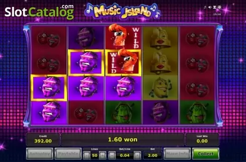 Скрин4. Music Island слот
