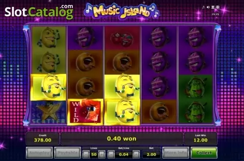 Скрин5. Music Island слот