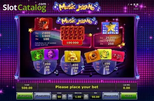 Скрин7. Music Island слот