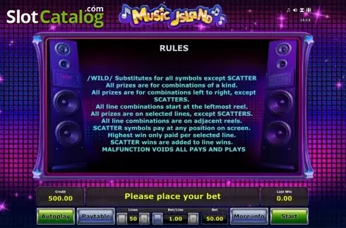 Скрин9. Music Island слот