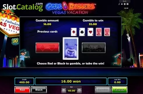 Скрин4. Cops 'n' Robbers Vegas Vacation слот