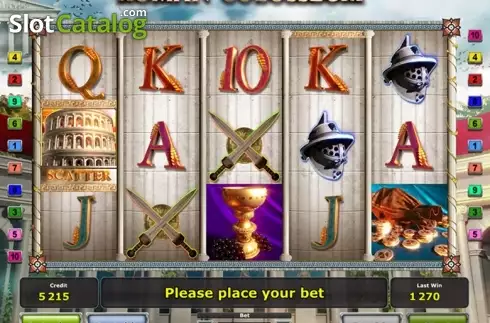 Скрин2. Roman Colosseum (GreenTube) слот