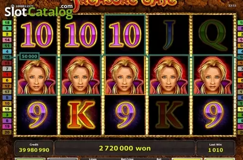 Скрин2. Treasure Gate слот