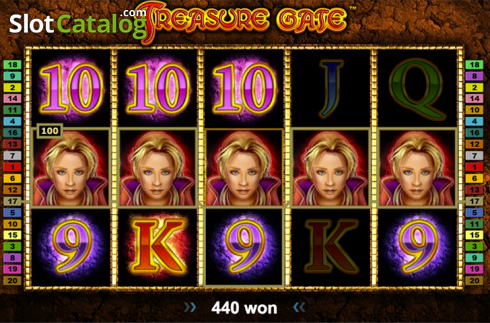 Скрин3. Treasure Gate слот