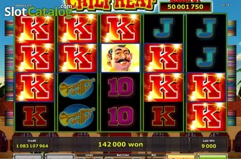 Скрин2. Chili Heat (Green Tube) слот