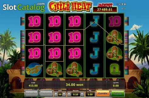 Скрин3. Chili Heat (Green Tube) слот