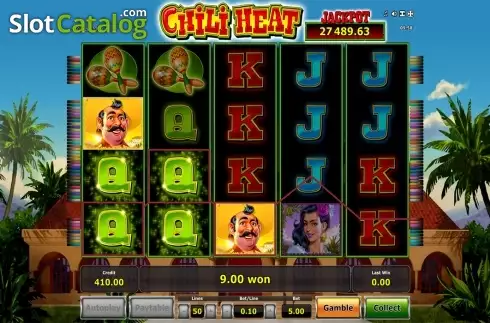 Скрин5. Chili Heat (Green Tube) слот