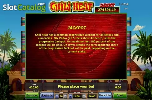 Скрин8. Chili Heat (Green Tube) слот
