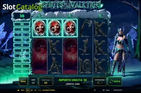Скрин4. Spirits of the Valkyrie слот