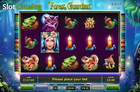Скрин2. Forest Guardian слот