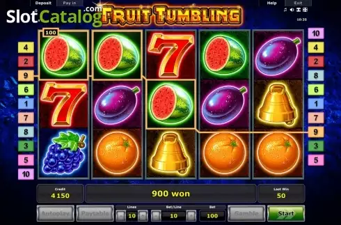 Скрин5. Fruit Tumbling слот