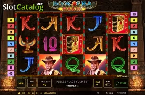 Скрин2. Book of Ra Magic слот