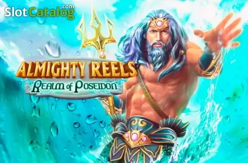 Almighty Reels - Realm of Poseidon логотип