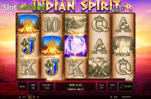 Скрин6. Indian Spirit Deluxe слот