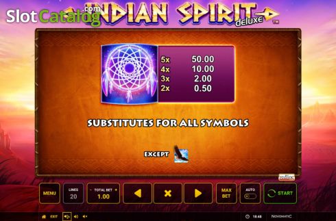 Скрин8. Indian Spirit Deluxe слот