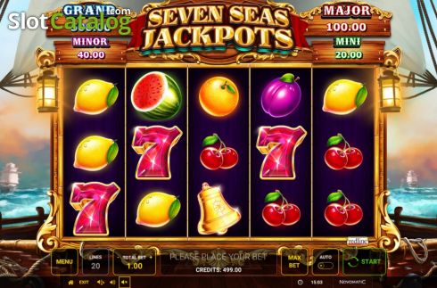 Скрин3. Seven Seas Jackpots слот