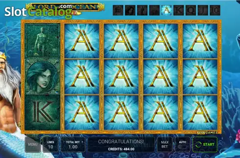Скрин3. Lord of the Ocean Magic слот