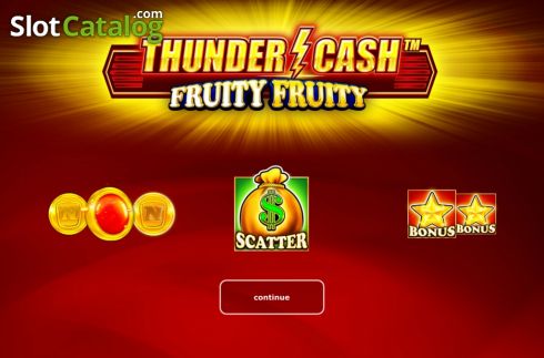 Скрин3. Thunder Cash Fruity Fruity слот