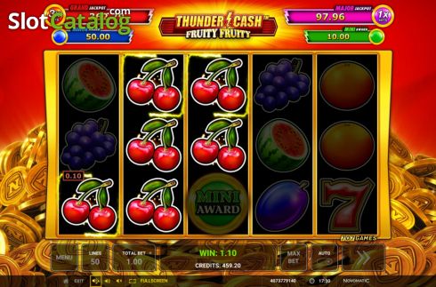 Скрин8. Thunder Cash Fruity Fruity слот