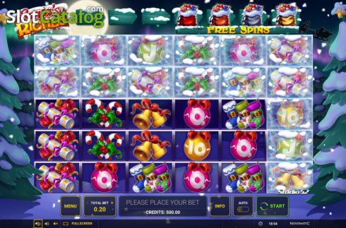 Скрин2. Santa’s Riches слот