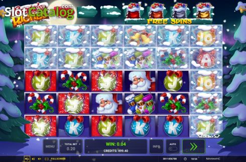 Скрин3. Santa’s Riches слот