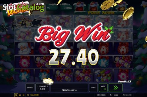 Скрин5. Santa’s Riches слот