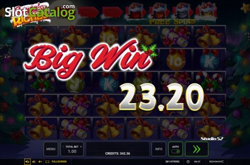 Скрин7. Santa’s Riches слот