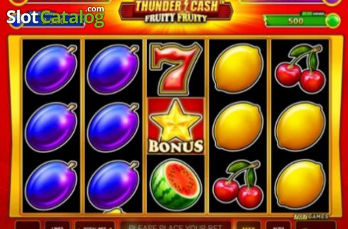 Скрин2. Thunder Cash Juicy Juicy слот